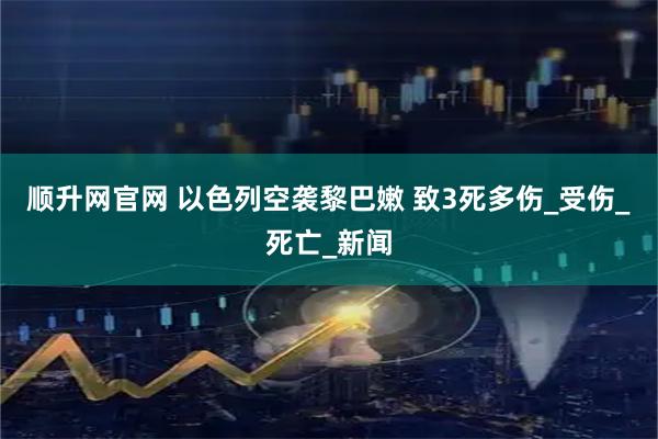 顺升网官网 以色列空袭黎巴嫩 致3死多伤_受伤_死亡_新闻